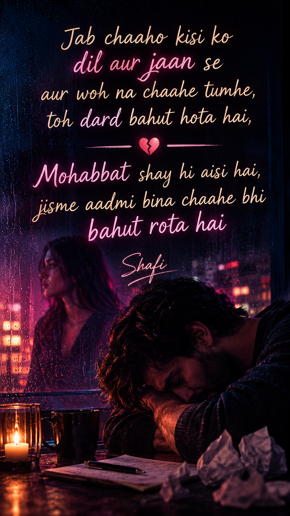 Mohabbat Shay Hi Aisi Hai - Poetry by Shafi